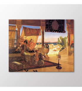 Arty Tablo Teras Rudolf Ernst Tablo (Karışık)