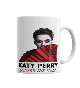 Katy Perry  Witness The Tour Kupa Bardak Porselen