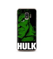 Hulk Tasarım Süper Şeffaf Silikon Telefon Kılıfı Samsung J2 Core