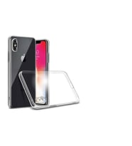 Apple iPhone X Kamera Korumalı,Tıpalı,Şeffaf Silikon Kılıf