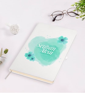 BK Gift Kişiye Özel Kadınlar Günü Tasarımlı Beyaz Defter-10