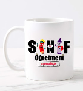 Sınıf Öğretmeni  Kupa (Beyaz)