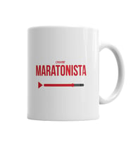 The Maratonista Kupa Bardak Porselen