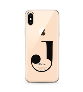 Iphone Xs Max Harf Tasarımlı Telefon Kılıfı J-Harfi 
