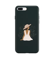 Siyah Lansman Telefon Kılıfı Iphone 8 Plus