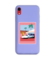 Lila Lansman Telefon Kılıfı Iphone XR