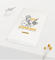 BK Gift Kişiye Özel Diş Hekimi Temalı Beyaz Defter - 4
