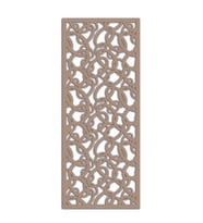 Liar Ahşap Seperatör (Paravan) - KSP31 - (85 x 210 cm) - (18 mm) - (Beyaz) (Renksiz)