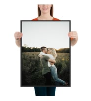 Kişiye Özel Sevgiliye Hediye Çerçeveli Tablo (Sevgililer Günü Hediyesi Fotoğraf Yükle, Bastır, Çerçevelet)