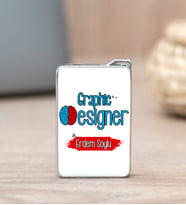 Grafiker İsme Özel Çakmak