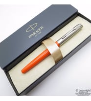 Parker Jotter Original Turuncu Dolma Kalem  İsme Özel Kalem  Hediyelik Kalem