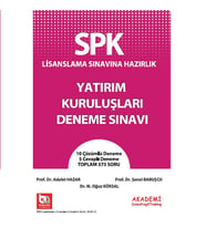 SPK Yatırım Kuruluşları Deneme Sınavı