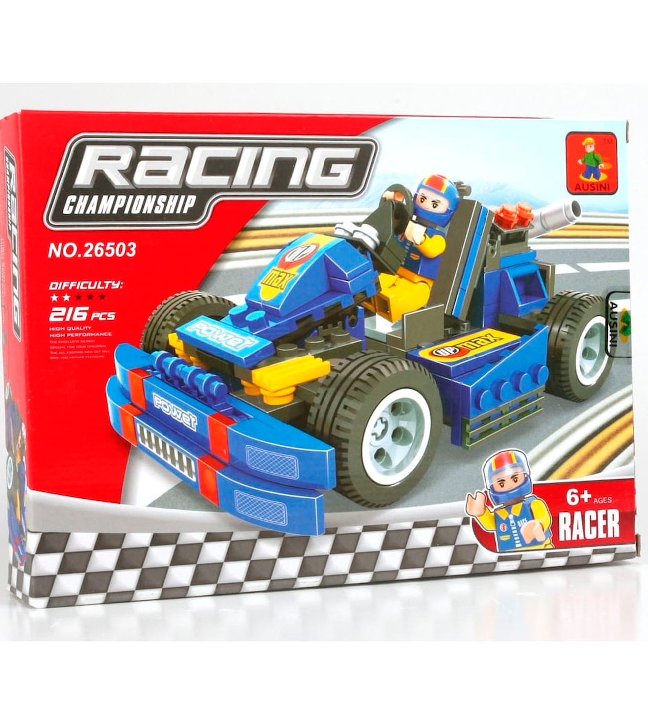 Ausini Racing Championship Yarış Aracı 216 Parça Lego 26503