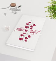BK Gift Kişiye Özel Sevgililer Günü Beyaz Defter-28