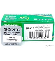 Sony SR927SW 395 399 1.55V 1 Adet Saat Pili Cihaz Pili