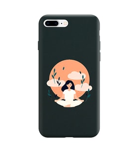 Siyah Lansman Telefon Kılıfı Iphone 8 Plus