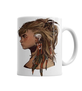 Aloy Side Horizon Zero Dawn Kupa Bardak Porselen