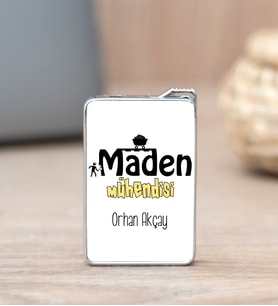 Maden Mühendisi İsme Özel Çakmak