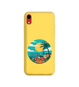 Sarı Lansman Kılıf iPhone XR