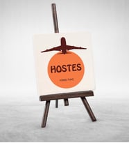 BK Gift Kişiye Özel Mesleki Hostes Şovaleli Doğal Taş  2