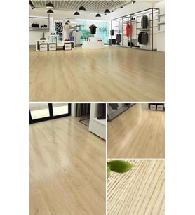 NWYP03 Naturel Bej Yapışkanlı Ahşap PVC Yer Döşeme Parkesi