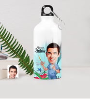 BK Gift Kişiye Özel Bay Diş Hekimi Karikatürlü Metal Suluk 500 Ml 4