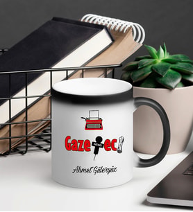 Gazeteci Sihirli Kupa Bardak