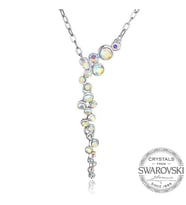 Monemel Swarovski Taşlı Mini Su Yolu Kolye, Sevgililer Günü Hediyesi