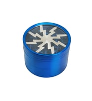 Mavi Renk 63 mm. Grinder Alloy Herbal Öğütücüsü Parçalayıcı pt55