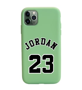 Iphone 11 Pro Max Air Jordan Tasarımlı Yeşil Lansman Telefon Kılıfı