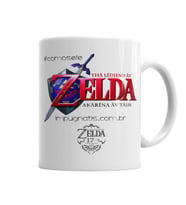 The Legend of Zelda Ocarina of Time Kupa Bardak Porselen