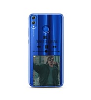 No.1 Mp3 Tasarımlı Süper Şeffaf Silikon Telefon Kılıfı Huawei Honor 8x