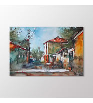 Arty Tablo Suluboya Sokak Tablo (Karışık)