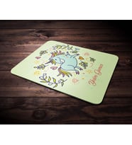 Kişiye Özel Unicorn 2 Temalı Mouse Pad (Renksiz)