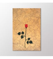 Arty Tablo Kırmızı Gül Tablo (Karışık)