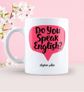 BK Gift Kişiye Özel İngilizce Öğretmeni Beyaz Kupa Bardak - 5