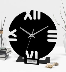 BK Gift Kişiye Özel Metal Masa Saati (Model 3)