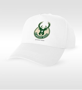 BK Gift Kişiye Özel Nba Milwaukee Bucks Şapka