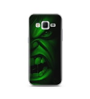 Hulk Tasarım Süper Şeffaf Silikon Telefon Kılıfı Samsung Core Prime