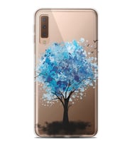 Kılıfland Samsung Galaxy A7 2018 Kılıf Silikon Resimli Kapak Dream Tree Stok 623