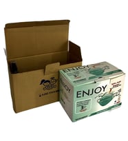 Enjoy 50 Adet Meltblown Filtreli Cerrahi Maske Kolonya Hediyeli (Yeşil)