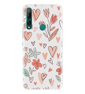 Kılıfland Huawei Y9 Prime 2019 Kılıf Silikon Resimli Kapak Paint Flowers Stok 717