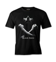 Black Sails Siyah Erkek Tshirt