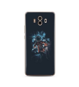 Uzay Boşluğu Tasarım Süper Şeffaf Silikon Telefon Kılıfı Huawei Mate 10 Pro 