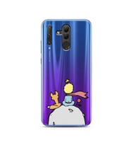 Küçük Prens Tasarım Süper Şeffaf Silikon Telefon Kılıfı Huawei Honor 20 Lite 