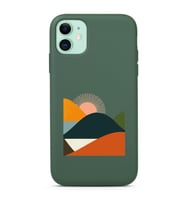 Koyu Yeşil Lansman Kılıf iPhone 11