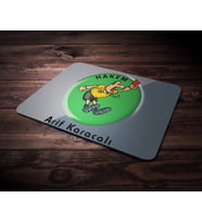 Kişiye Özel Hakem Tasarımlı Mouse Pad (Renksiz)
