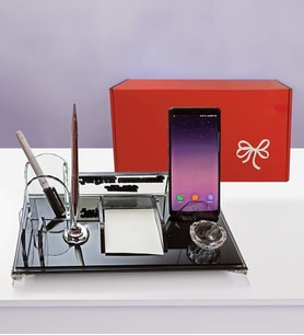 Masaüstü Kristal Kalemli İsimlik Hediye Seti M530