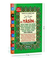 İhvan 41 Yasin Kitabı - Orta Boy - 176 Sayfa - Yeşil Renk - Mevlid Hediyeliği