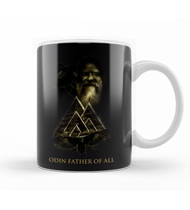 Odin Father Of All Kupa Bardak Porselen